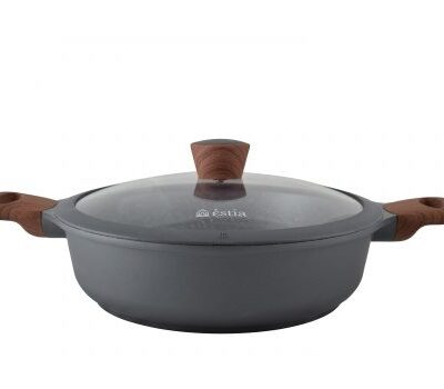 Ημιχύτρα - σωτεζα 28cm Stone χυτό αλουμίνιο