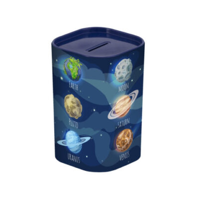 Κουμπαράς + μολυβοθήκη μοτίβο